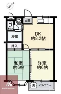 ハイムM&K【305号室】の間取り
