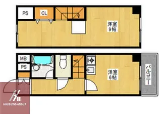 エフアール城東中央【4階】の間取り