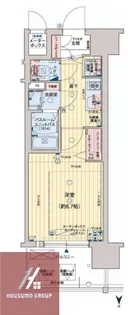 レオンコンフォート都島Ⅱ【202号室】の間取り