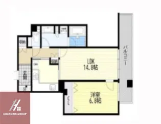 OAPレジデンスタワー西館【28階】の間取り