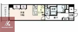 天満リバーサイドプラザ【5階】の間取り