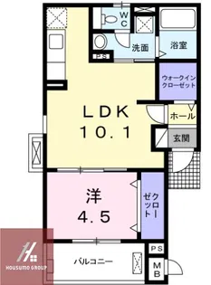 グラン・カーズ【301号室】の間取り