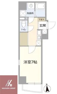 マインズ・コム南森町【5階】の間取り