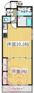 ロイヤルヒルⅠ【6階】の間取り