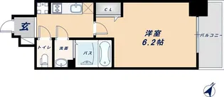 アドバンス大阪セレーノ【11階】の間取り