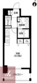 アーバネックス北浜【904号室】の間取り