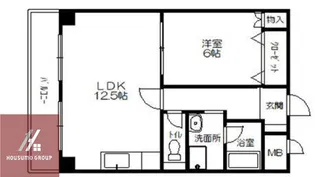 グレイスタケムラ【203号室】の間取り