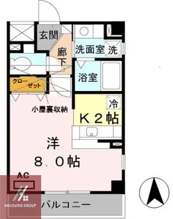 メイト鶴見【4階】の間取り
