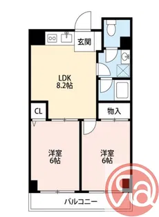 拓マンション【3階】の間取り