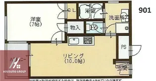 メゾン・ド・ノブレ【201号室】の間取り