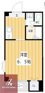 メロディコート北通り【2階】の間取り