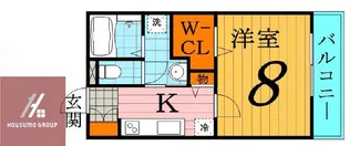 PMA野江【203号室】の間取り