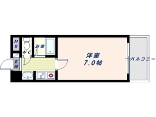 ホワイトグロリア【505号室】の間取り