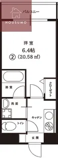 エルプエンテ緑橋【3階】の間取り