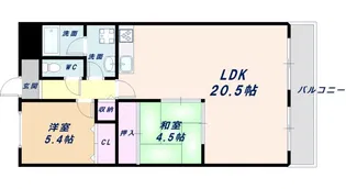 エミネンス今川【2階】の間取り
