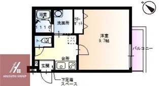 AnGes//野江【1階】の間取り