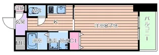 FLAT34上本町【8階】の間取り