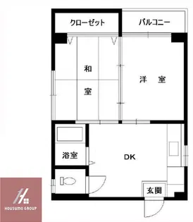 ネクスト高殿【502号室】の間取り