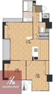 藤和新町コープ【6階】の間取り