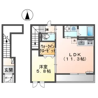 アリエッタ【2階】の間取り