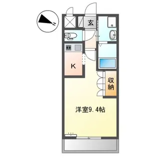 ラ・フォルテ【2階】の間取り