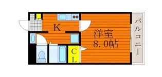 メゾン・ドゥ・ボヌール【1階】の間取り