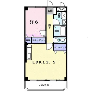 マリッチ雅【2階】の間取り