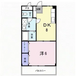 カンパーニュ塩上 Ⅰ【3階】の間取り