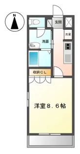 ルミエール【1階】の間取り