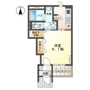 カンパニュラ【1階】の間取り