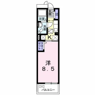 レガシーガーデンⅣ A【3階】の間取り