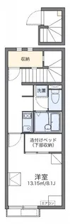 レオネクストクラインガルテン【202号室】の間取り