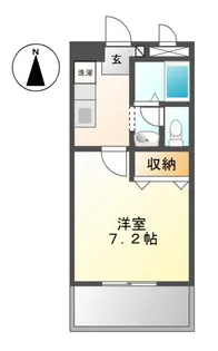 エスポア・タカスギ【2階】の間取り