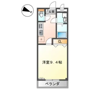 F’S COURT【1階】の間取り