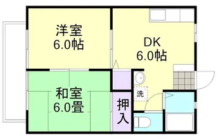 マミーコーポ【1階】の間取り