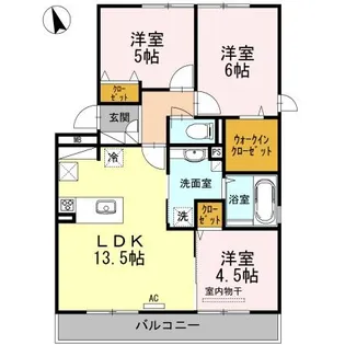 コートダジュール【1階】の間取り