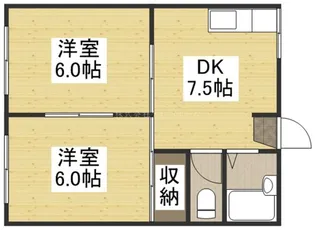 ガーデンハウス花ノ街B【102号室】の間取り