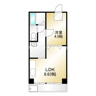 ACE弐番館【2階】の間取り