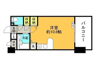 アーバンビュー倉敷カレッジコート【2階】の間取り