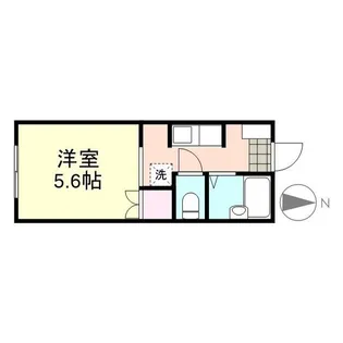 アルモニーMI【1階】の間取り