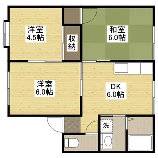 メゾン・サントピアB【2階】の間取り