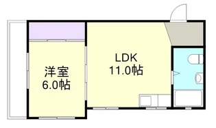岡本ビル【2階】の間取り