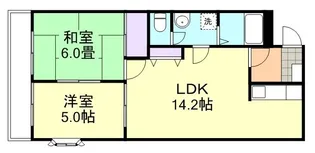 グレイスヴィラM【201号室】の間取り