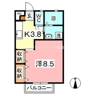 トマトハウス【2階】の間取り