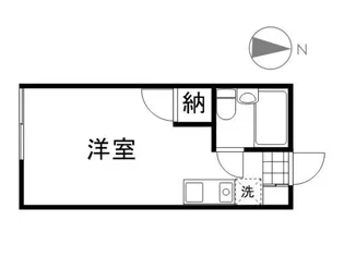 アクティブ23【203号室】の間取り
