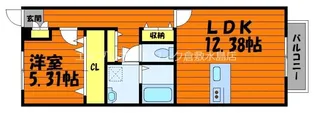 アルカンジュ松島【2階】の間取り