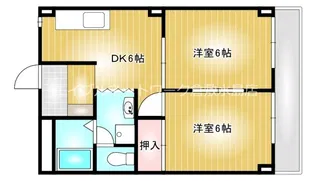 アークハイツ【3階】の間取り
