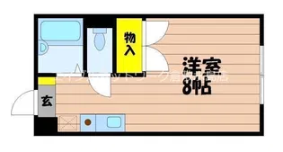 JOY連島【2階】の間取り