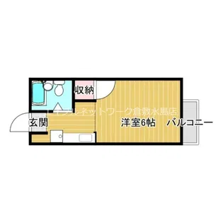 メゾンアルスC【1階】の間取り