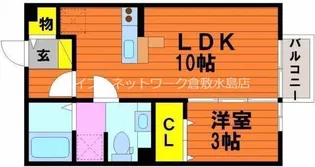 ステラ壱番館【1階】の間取り